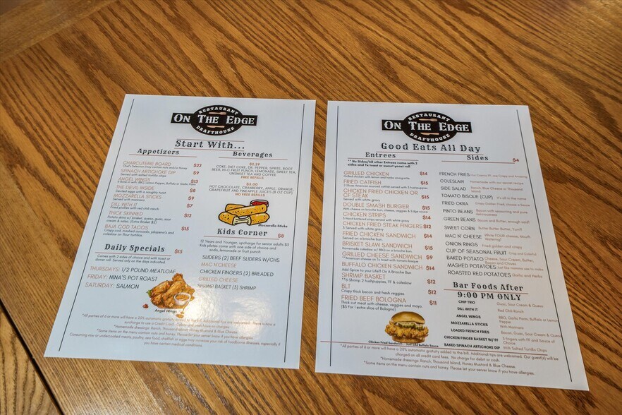 More Photos Of 109 N Houston St, Edgewood Restaurant For Sale