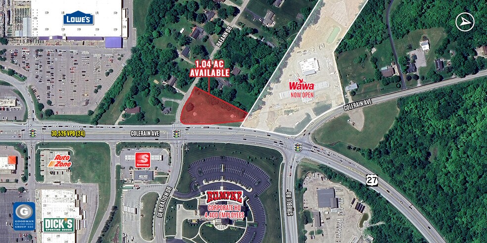 More Photos Of 10299 Colerain Ave, Cincinnati Land For Lease