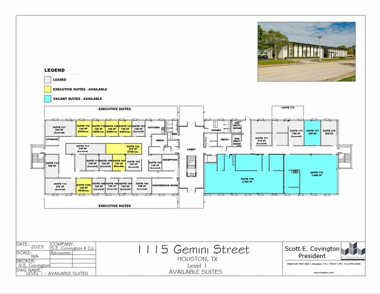 More Photos Of 1115 Gemini St, Houston Office For Lease