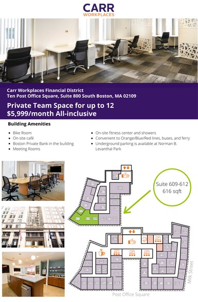 More Photos Of 10 Post Office Sq, Boston Office For Lease