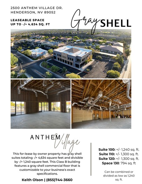 More Photos Of 2500 Anthem Village Dr, Henderson Office For Sale