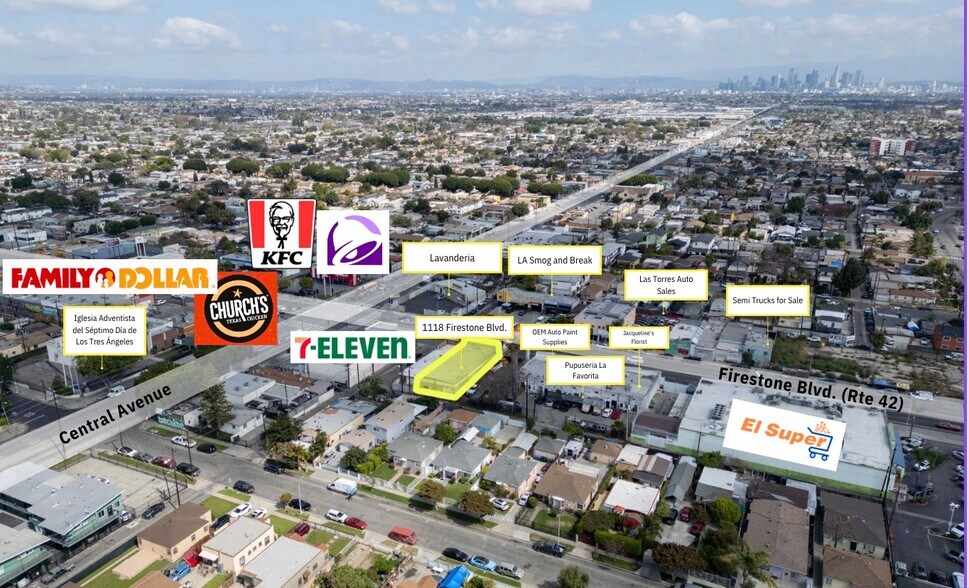 More Photos Of 1118 Firestone Blvd, Los Angeles Storefront For Sale