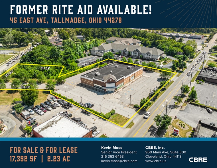 Primary Photo Of 45 East Ave, Tallmadge Drugstore For Sale