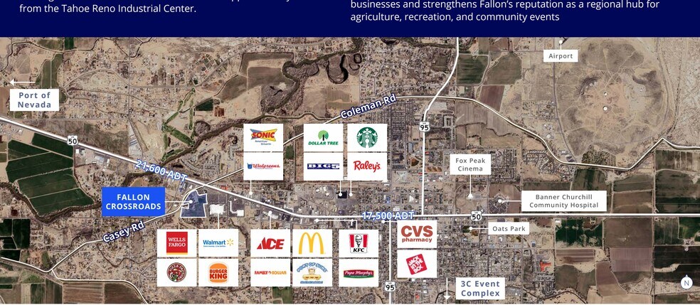 More Photos Of Casey Rd and Fallon Hwy, Fallon General Retail For Lease