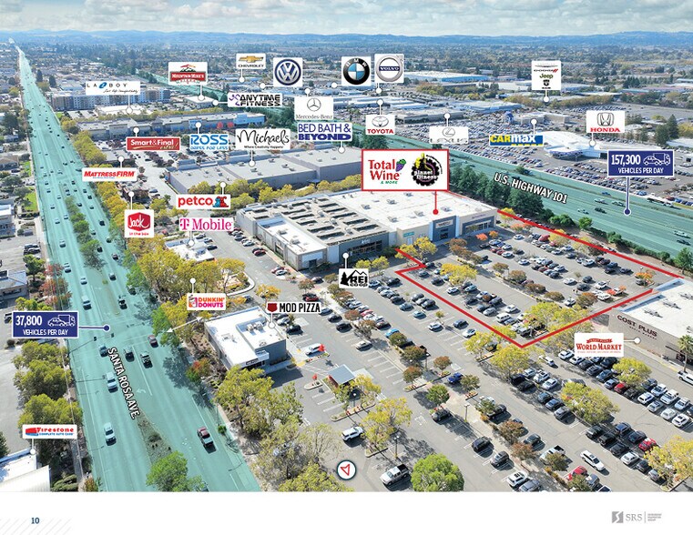 More Photos Of 2705 Santa Rosa Ave, Santa Rosa General Retail For Lease