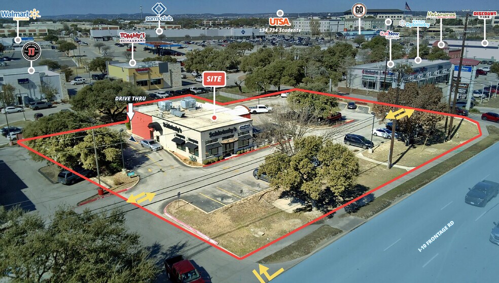 More Photos Of 12834 Interstate 10, San Antonio Fast Food For Lease