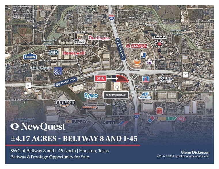 More Photos Of Beltway 8 & I-45, Houston Land For Sale