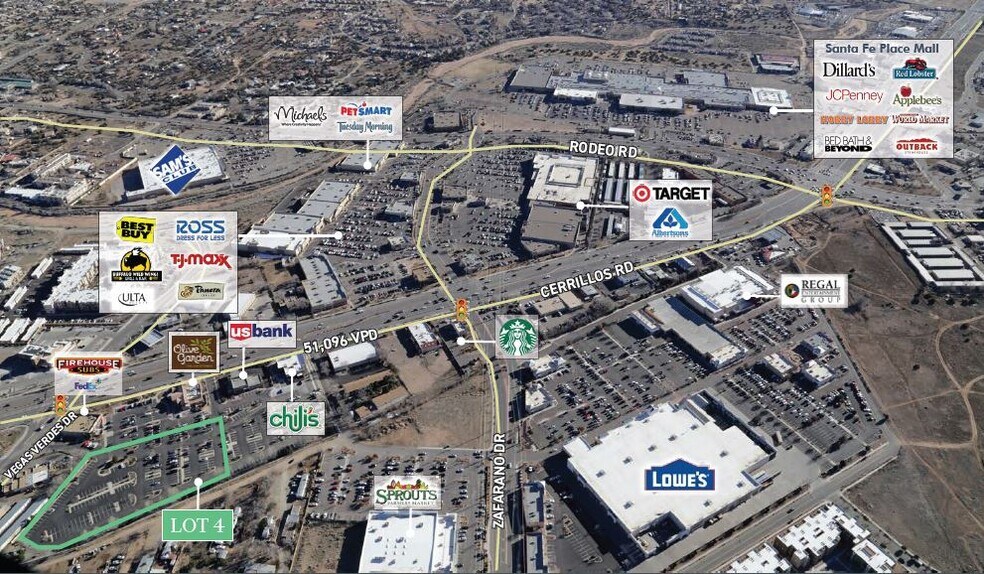 Primary Photo Of NWC of Cerrillos Rd & Vegas Verdes Dr, Santa Fe Land For Lease