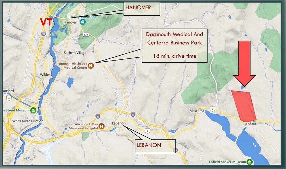 Primary Photo Of 453 NH Rt. 4 Rt, Enfield Land For Sale