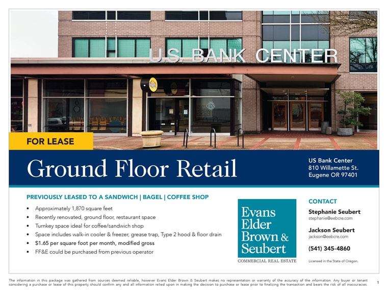 More Photos Of 810 Willamette St, Eugene General Retail For Lease