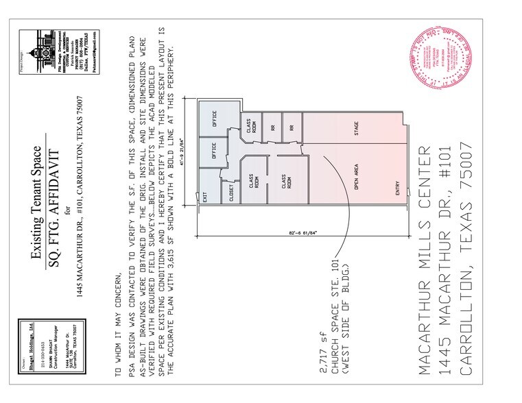 More Photos Of 1445 Mac Arthur Dr, Carrollton Unknown For Lease