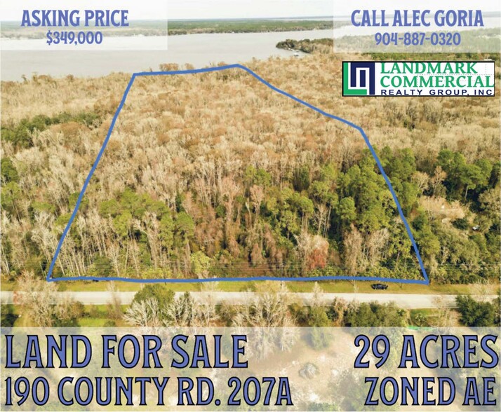 Primary Photo Of 190 County 207A rd, East Palatka Land For Sale