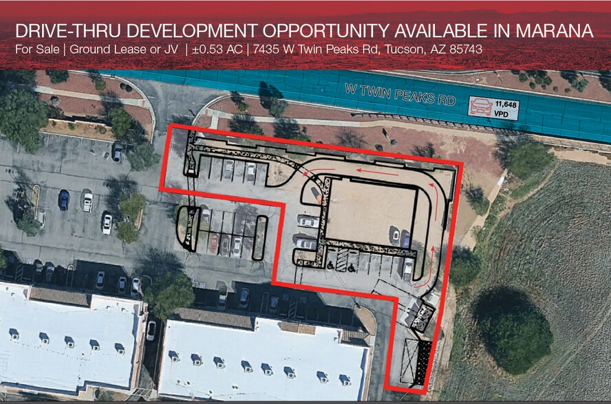 Primary Photo Of 7435 Twin Peaks rd, Tucson Land For Lease