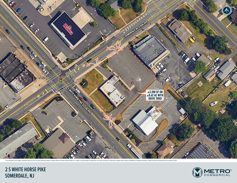 More Photos Of 2 S White Horse Pike, Somerdale Freestanding For Lease