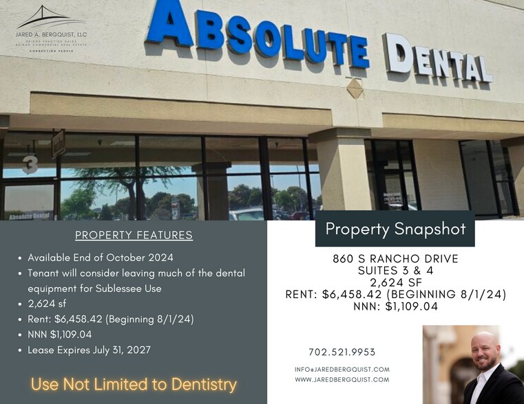 More Photos Of 840-860 S Rancho Dr, Las Vegas General Retail For Lease