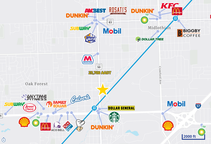 More Photos Of 15541 Cicero Ave, Oak Forest Freestanding For Lease