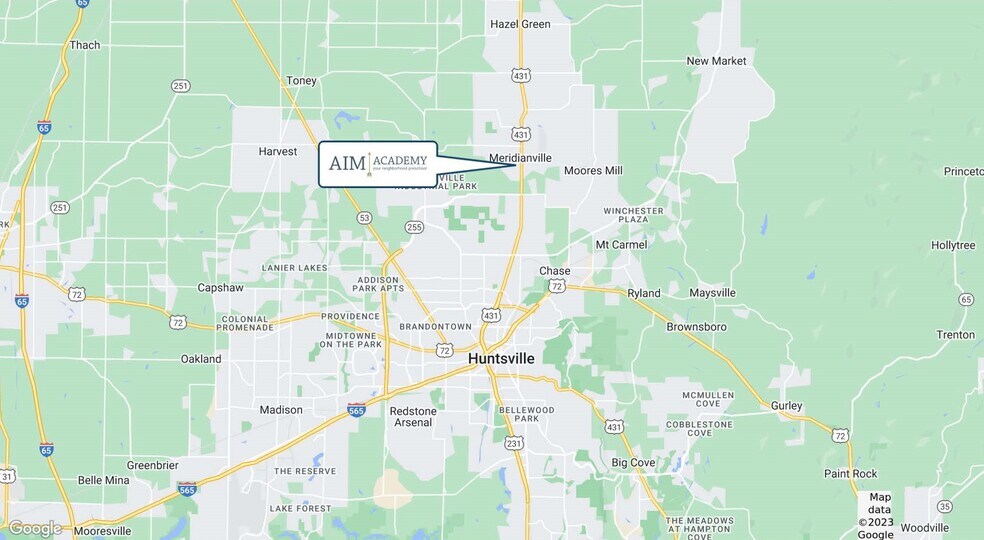 More Photos Of 1.79 Acre Site Off US Highway 231/ 431, Meridianville Schools For Sale