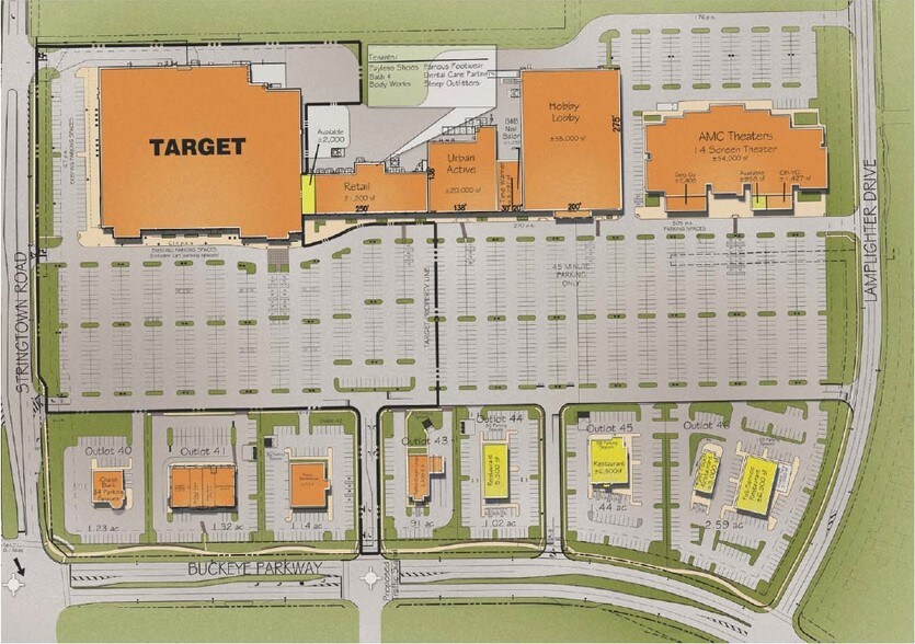 More Photos Of 4144-4182 Buckeye Pky, Grove City Freestanding For Lease