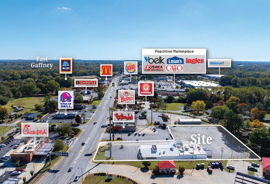 More Photos Of 1709 W Floyd Baker Blvd, Gaffney Unknown For Lease