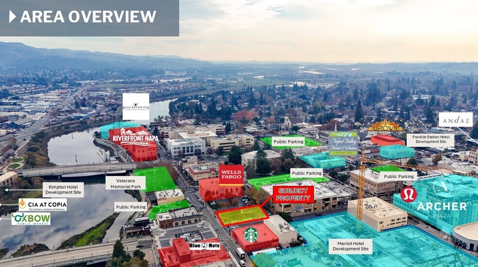 More Photos Of 1005 1st St, Napa Land For Lease