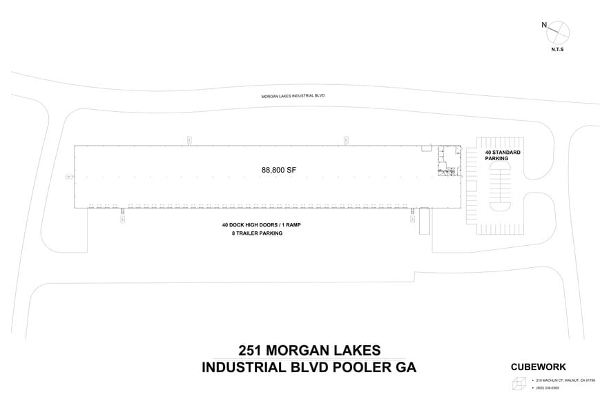 Primary Photo Of 251 Morgan Lakes Industrial Blvd, Pooler Industrial For Lease