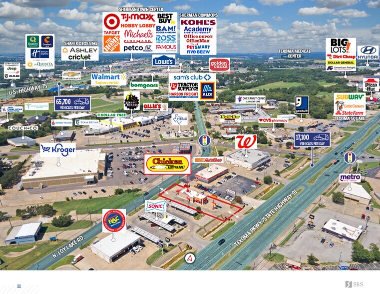 More Photos Of 1824 Texoma Pky, Sherman Fast Food For Sale