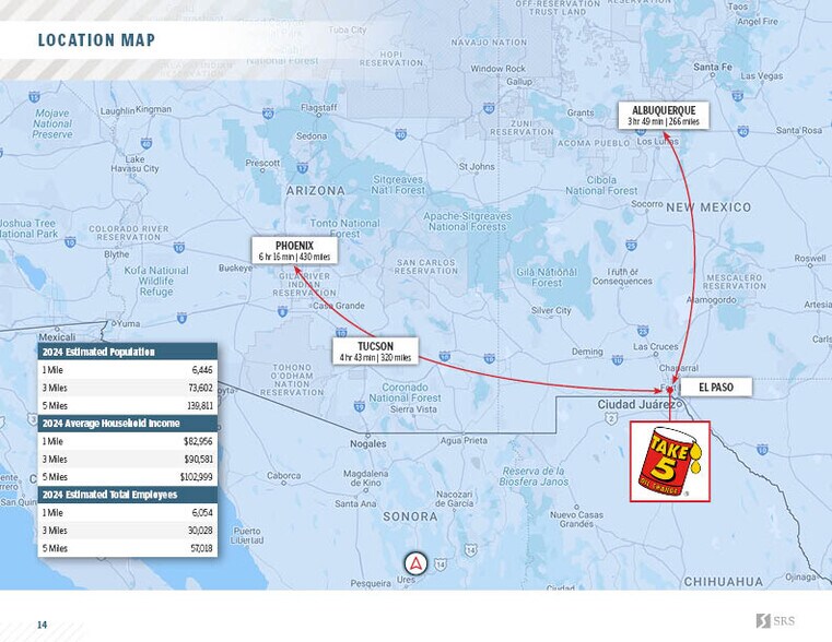 More Photos Of 915 Sunland Park Dr, El Paso Auto Repair For Sale