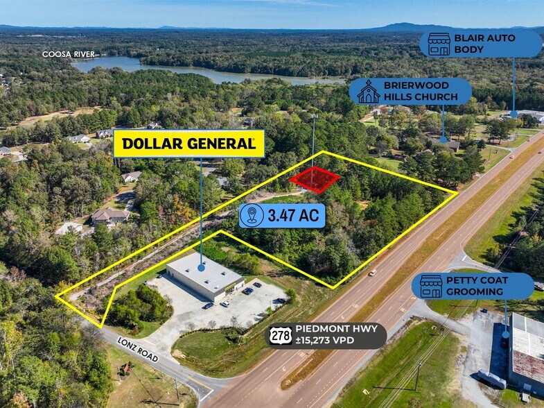 More Photos Of 1-1 Auction 347 Acre Parcel 15K VPD, 1510 Alabama Ave, Gadsden Land For Sale
