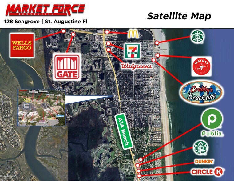 More Photos Of 128-138 SeaGrove Main St, Saint Augustine Restaurant For Lease