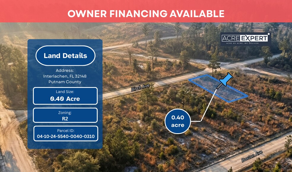 Primary Photo Of 105 Birch Ave, Interlachen Land For Sale