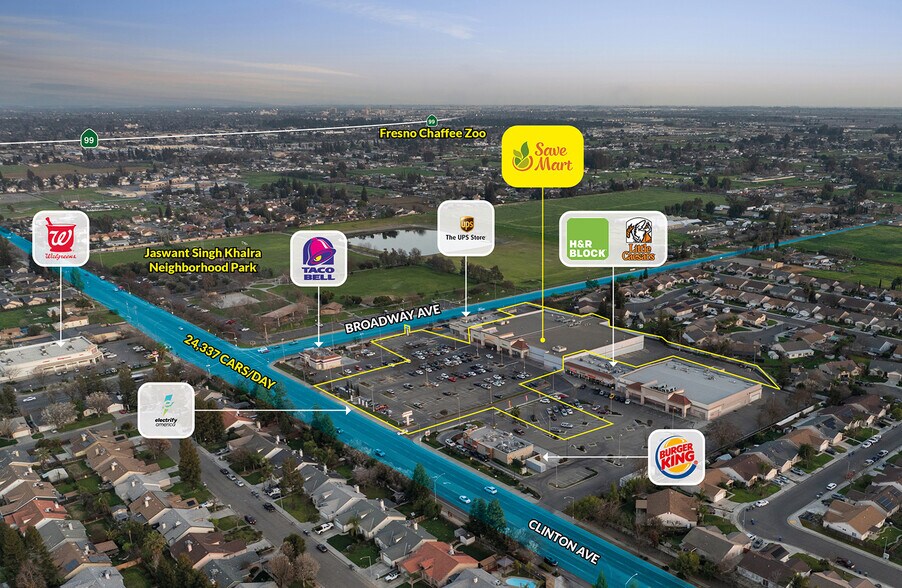 More Photos Of 4043 W Clinton Ave, Fresno Supermarket For Sale