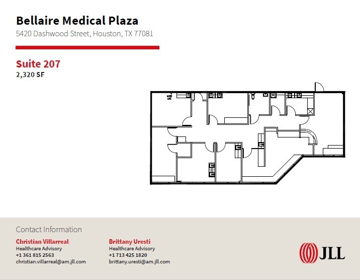 5420 Dashwood Dr, Houston, TX 77081 Medical Office For Lease