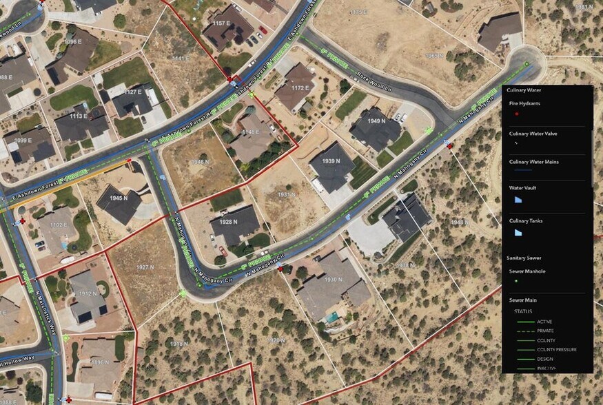Primary Photo Of 1931 Mahogany cir, Cedar City Land For Sale