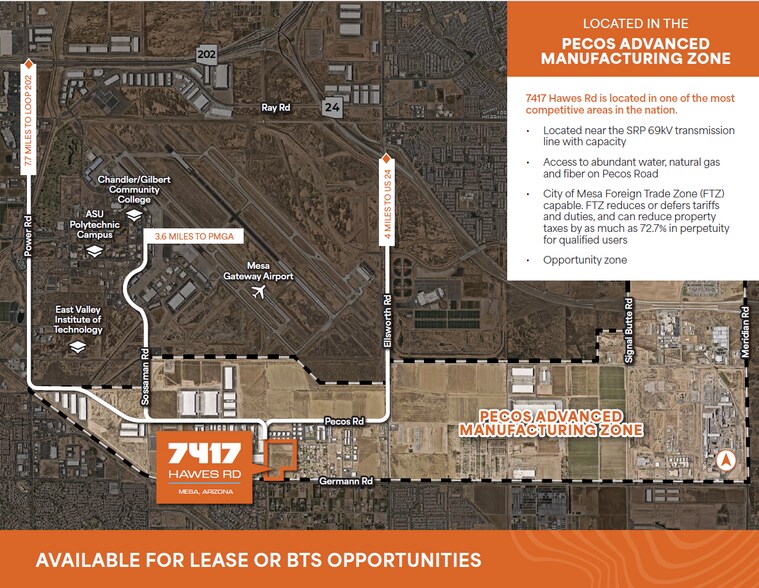 More Photos Of 7417 Hawes Rd, Mesa Land For Sale