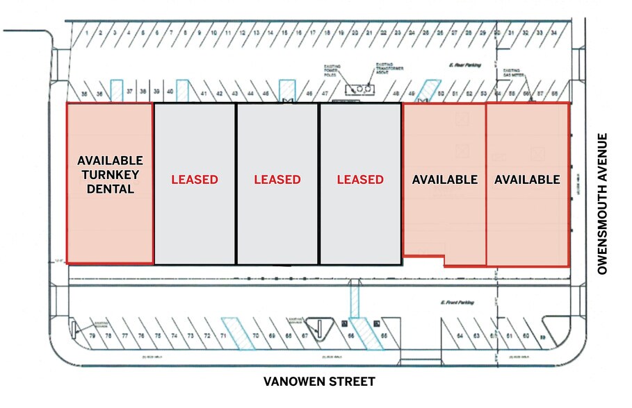 More Photos Of 21721-21729 Vanowen St, Canoga Park Storefront For Lease