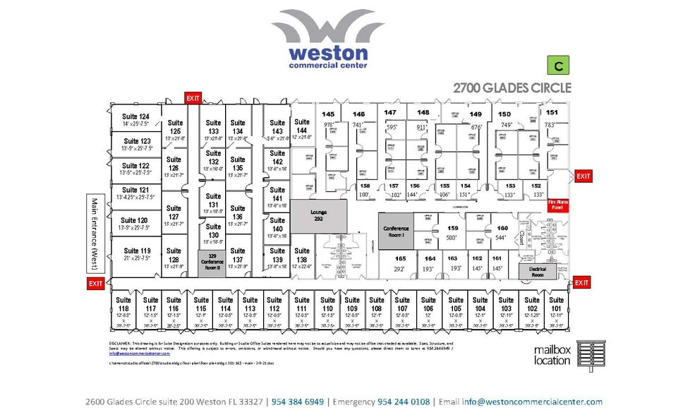 More Photos Of 2600 Glades Cir, Weston Storefront Retail Office For Lease