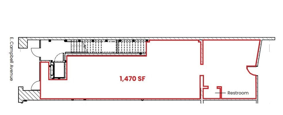 More Photos Of 411-415 E Campbell Ave, Campbell Storefront Retail Office For Lease