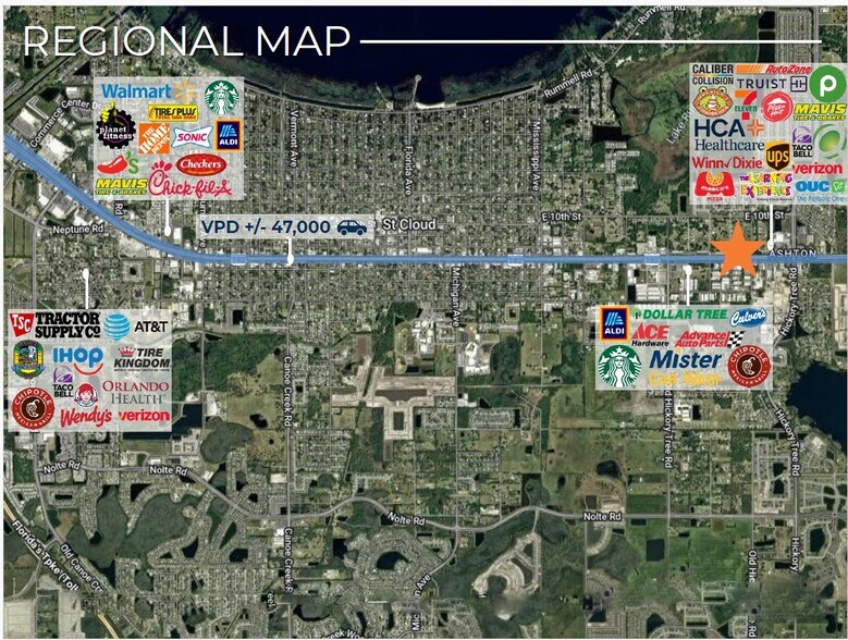 More Photos Of 1700 E Irlo Bronson Memorial Hwy, Saint Cloud Storefront For Lease