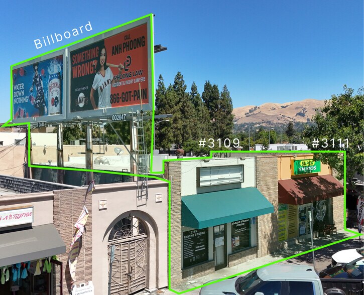 More Photos Of 3107-3111 Alum Rock Ave, San Jose Storefront For Sale
