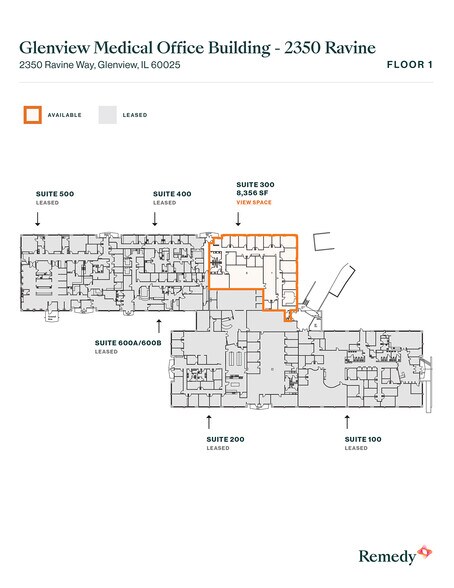 More Photos Of 2350 Ravine Way, Glenview Medical For Lease
