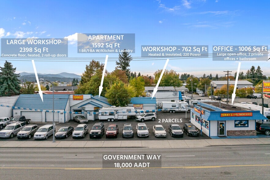 Primary Photo Of 2929 N Government Way, Coeur d'Alene Auto Dealership For Sale