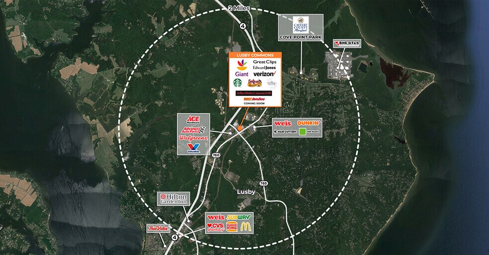 More Photos Of 11738 Rousby Hall Rd, Lusby General Retail For Sale