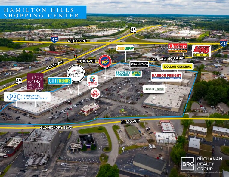 Primary Photo Of 581-621 Old Hickory Blvd, Jackson Unknown For Lease