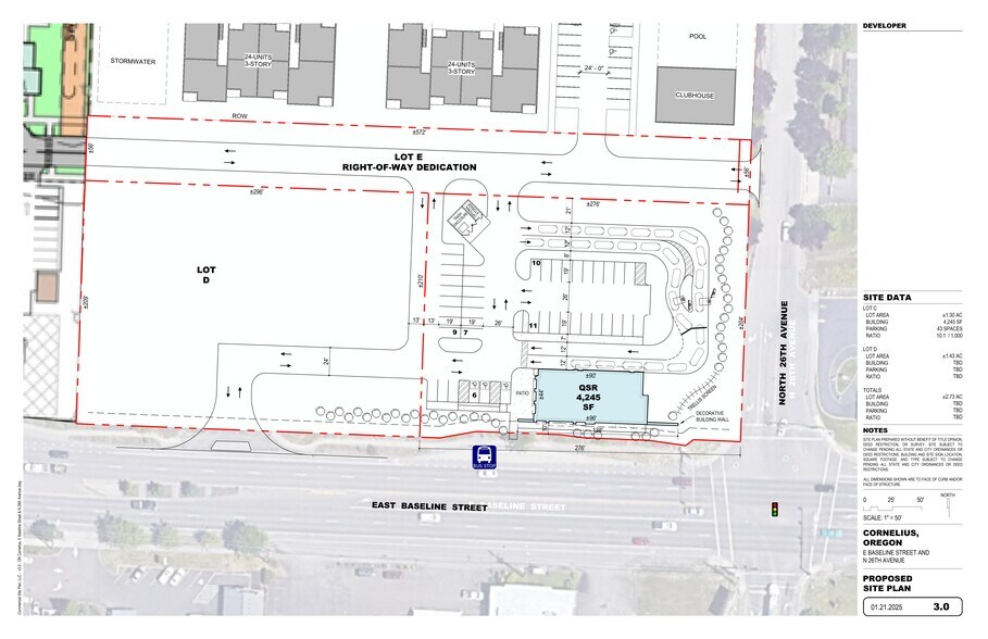 More Photos Of 139 and 273 N. 26th Avenue, Cornelius Land For Lease