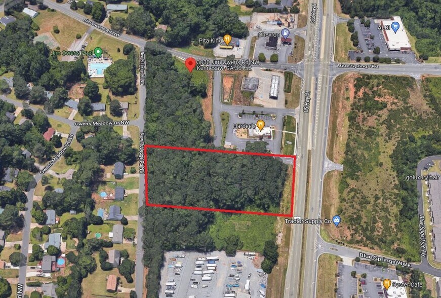 More Photos Of 3030 Jim Owens Rd NW, Kennesaw Land For Sale