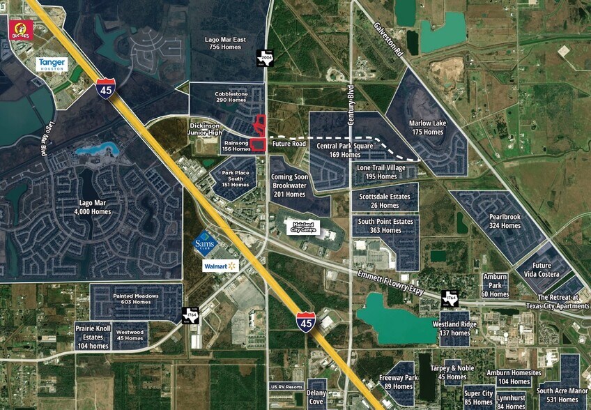 More Photos Of Fm 2004 @ Central Park Rd., Texas City Land For Sale