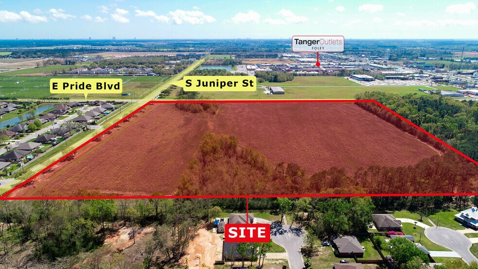 More Photos Of S Juniper St & E Pride Blvd, Foley Land For Sale