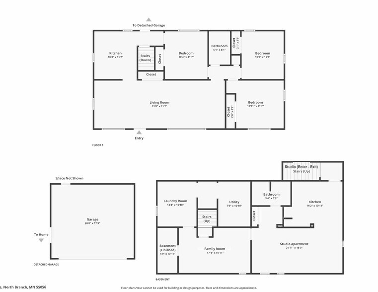 More Photos Of 38804 8th Ave, North Branch Office Residential For Sale