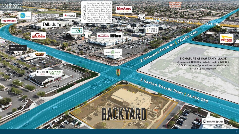 Primary Photo Of 1975 E Williams Field Rd, Gilbert Restaurant For Sale