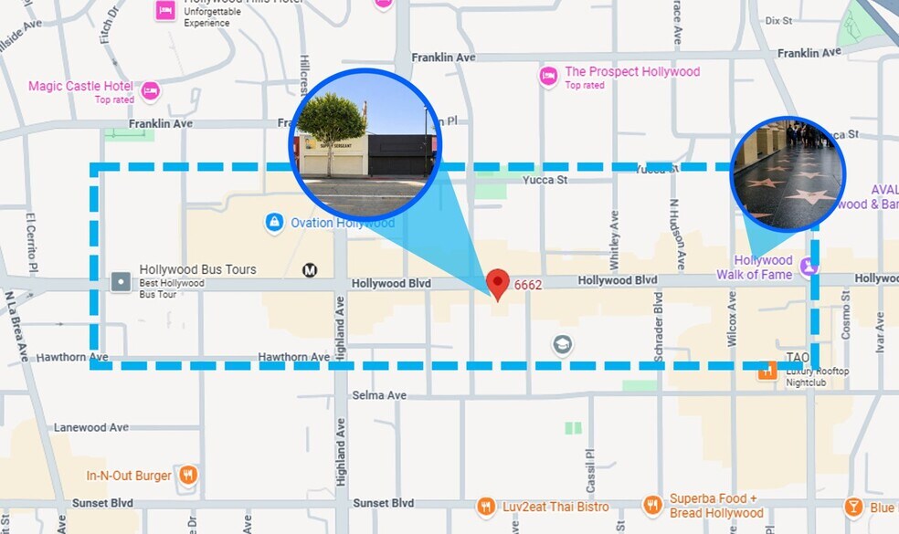 More Photos Of 6662-6666 Hollywood Blvd, Los Angeles Storefront For Sale